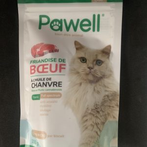 Friandises CBD pour chat au boeuf