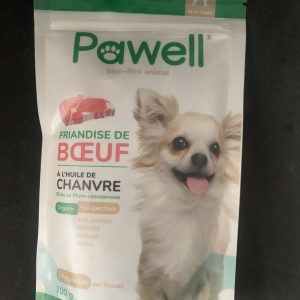 Friandise CBD pour petits chien au boeuf