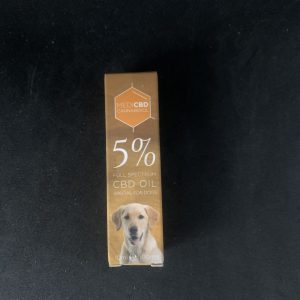 Huile de CBD 5% pour chien