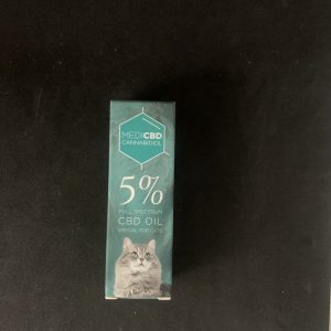Huile de CBD 5% pour chat